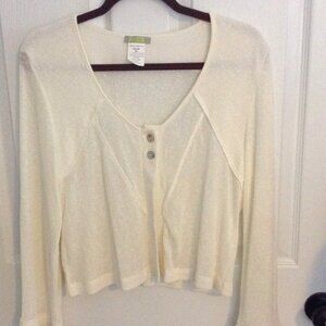 Dolcezza "XL" sweater, Classy, Quiet Lux, Chic, Bohemian, Lightweight, Cabincore